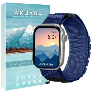بند آکوآرا مدل Nylon Camp مناسب برای اپل واچ 42/44/45 میلیمتری سری SE/1/2/3/4/5/6/7/8/9