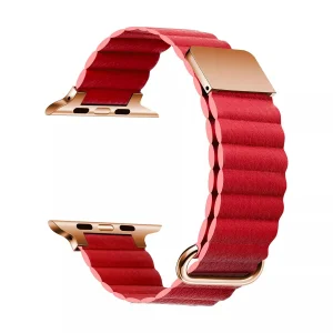 بند گودزیلا مدل Leather Loop مناسب برای اپل واچ Series SE 2022 44mm / SE 2021 44mm / Series 5 44mm / Series 6 44mm / SE 44mm