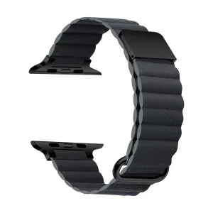 بند گودزیلا مدل Leather Loop مناسب برای اپل واچ Series SE 2022 44mm / SE 2021 44mm / Series 5 44mm / Series 6 44mm / SE 44mm