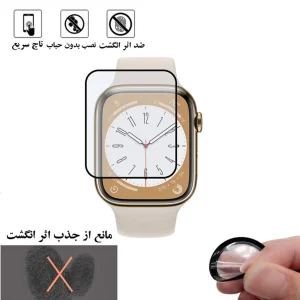 محافظ صفحه نمایش نانو هورس مدل PMMAWH مناسب برای اپل واچ Series 8 Aluminum 41mm