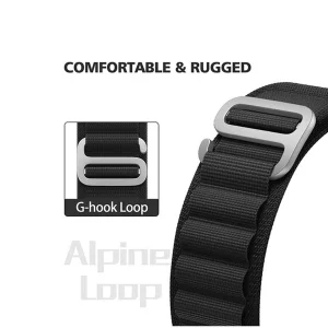 بند اپیکوی مدل Alpine Loop مناسب برای اپل واچ سری 1/2/3/4/5/6/7/8/SE سایز 38/40/41 میلی متری