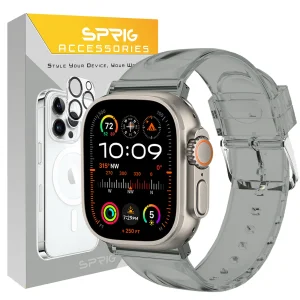 بند اسپریگ مدل smokie Sic مناسب برای اپل واچ Ultra / Ultra 2 49mm
