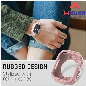 کاور میچان مدل Hard silicone مناسب برای اپل واچ ULTRA سایز 49 میلی متری