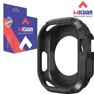 کاور میچان مدل Hard silicone مناسب برای اپل واچ ULTRA سایز 49 میلی متری
