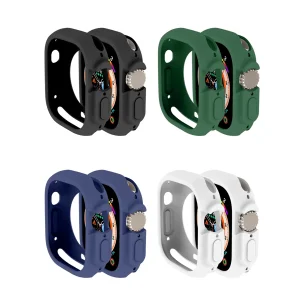 کاور ام‌گلس مدل Jelly Shield MG مناسب برای اپل واچ سری Ultra / Ultra 2 سایز 49 میلی متری به همراه محافظ صفحه نمایش