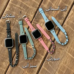 بند آکوآرا مدل Denim HRMS مناسب برای اپل واچ 42 میلیمتری سری 10/11
