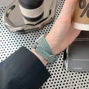 بند آکوآرا مدل Denim HRMS مناسب برای اپل واچ 42 میلیمتری سری 10/11