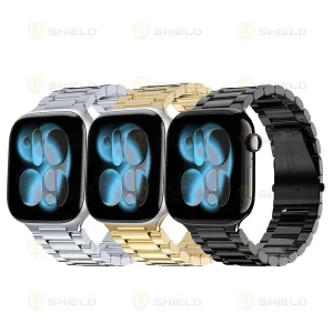 بند آلتیمیت شیلد مدل 3Bead مناسب برای اپل واچ 44/45/46/49 میلی متری سری SE1/SE2/SE3/4/5/6/7/8/9/10/11/Ultra/Ultra2/Ultra3
