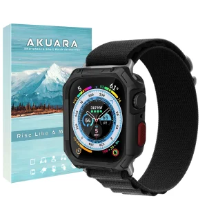 بند آکوآرا مدل Hexa Alpine مناسب برای اپل واچ 46 میلی متری سری 10/11 به همراه کاور