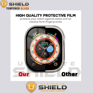 محافظ صفحه نمایش نانو آلتیمیت شیلد مدل PMA-UL مناسب برای اپل واچ Ultra / Ultra 2 49mm بسته دو عددی
