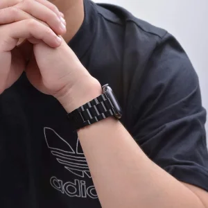 بند ام‌گلس مدل 3Bead MG مناسب برای اپل واچ سری Se/1/2/3/4/5/6/7/8/9 سایز 38/40/41 میلی متری