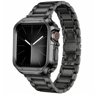 بند اسپریگ مدل Road5Bead-Lux مناسب برای اپل واچ 49 میلی متری سری Ultra / Ultra 2 / Ultra 3 به همراه کاور