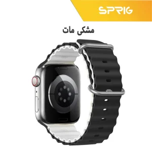 بند اسپریگ مدل Ocean dual color مناسب برای اپل واچ 42 / 44 / 45 / 49 میلی متر