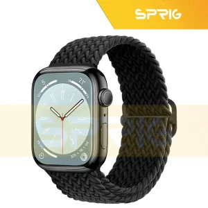 بند اسپریگ مدل Braided Loop Band مناسب برای اپل واچ سری Se/1/2/3/4/5/6/7/8/9/Ultra/Ultra2 سایز 42/44/45 میلی متری