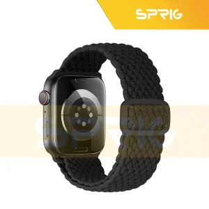 بند اسپریگ مدل Braided Loop Band مناسب برای اپل واچ سری Se/1/2/3/4/5/6/7/8/9/Ultra/Ultra2 سایز 42/44/45 میلی متری