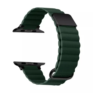 بند گودزیلا مدل Leather Loop مناسب برای اپل واچ سری Se/1/2/3/4/5/6/7/8/9/Ultra/Ultra2 سایز 42/44/45/49mm