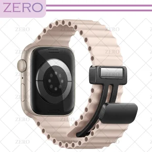 بند زیرو مدل Ocean-ORG-ZR مناسب برای اپل واچ Series SE 2022 44mm / SE 2021 44mm / Series 4 44mm / Series 5 44mm / Series 6 44mm / SE 44mm