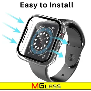کاور ام‌گلس مدل MG-360 مناسب برای اپل واچ Series 1 Aluminum 42 / Series 2 42mm / Series 3 42mm به همراه محافظ صفحه نمایش