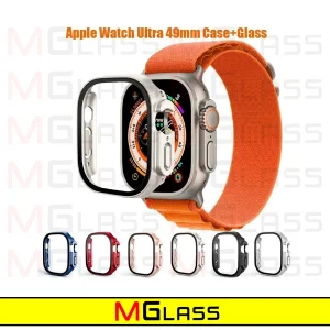 کاور ام‌گلس مدل MG-360 مناسب برای اپل واچ Ultra 2 49 میلیمتری به همراه محافظ صفحه نمایش