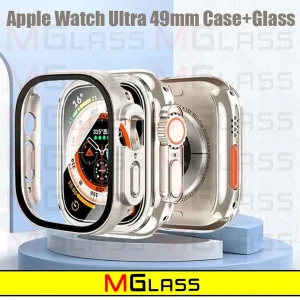 کاور ام‌گلس مدل MG-360 مناسب برای اپل واچ Ultra 2 49 میلیمتری به همراه محافظ صفحه نمایش