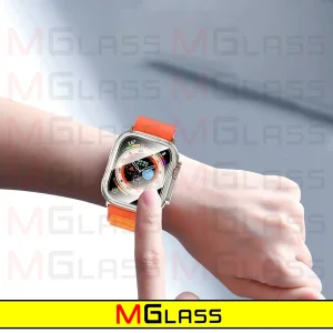 کاور ام‌گلس مدل MG-360 مناسب برای اپل واچ Ultra 2 49 میلیمتری به همراه محافظ صفحه نمایش