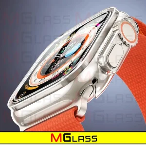 کاور ام‌گلس مدل MG-360 مناسب برای اپل واچ Ultra 2 49 میلیمتری به همراه محافظ صفحه نمایش