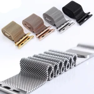 بند میلانس وایت ولف مدل WB-Mill مناسب برای اپل واج سایز 44 / 45 / 46 / 49 mm