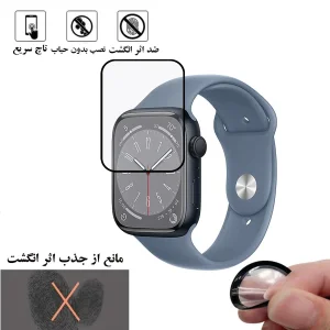 محافظ صفحه نمایش نانو گلس استار مدل PMMAWATCH مناسب برای اپل واچ Series 8 Aluminum 41 mm