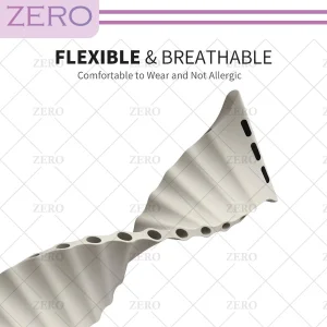 بند زیرو مدل Ocean-ORG-ZR مناسب برای اپل واچ Series 7 45mm / Series 8 45mm / Series 9 45mm