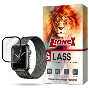 محافظ صفحه نمایش لایونکس مدل PMML20 مناسب برای اپل واچ  Watch Series 7 / Series 8 / Series 9 45 mm