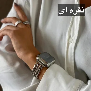 بند اپیکوی مدل Cartier Chains مناسب برای اپل واچ 42/44/45/49 میلی متری