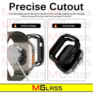 کاور ام‌گلس مدل MG LUX مناسب برای اپل واچ Ultra / Ultra 2 49mm