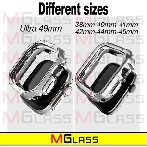 کاور ام‌گلس مدل MG LUX مناسب برای اپل واچ Ultra / Ultra 2 49mm