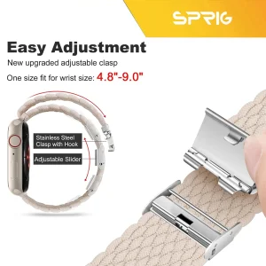 بند اسپریگ مدل Braided SGK مناسب برای اپل واچ Series 7 41mm