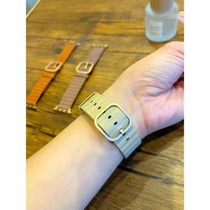 بند اسپریگ مدل Korean Leather مناسب برای اپل واچ 38/40/41 میلی متری سری SE/1/2/3/4/5/6/7/8/9