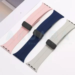 بند آکوآرا مدل Silicone Magnet مناسب برای اپل واچ Ultra / Ultra 2 49mm
