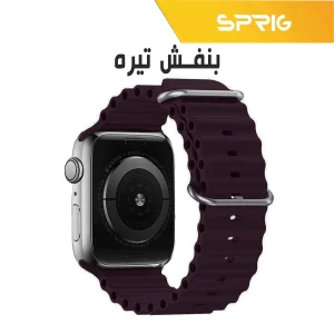 بند اسپریگ مدل Ocean dual color مناسب برای اپل واچ 42 / 44 / 45 / 49 میلی متر