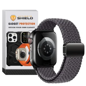 بند آلتیمیت شیلد مدل Braided Magsolo مناسب برای اپل واچ سری SE2021/7/8/9 سایز 45mm