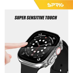 کاور اسپریگ مدل SPLUX مناسب برای اپل واچ Ultra 49 میلیمتری به همراه محافظ صفحه نمایش