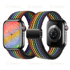 بند آلتیمیت شیلد مدل Braided Magsolo DES5 مناسب برای اپل واچ 42/44/45 میلی متری سری SE/1/2/3/4/5/6/7/8/9