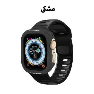 بند زیرو مدل SPG Rugged ZR مناسب برای اپل واچ Ultra / Ultra 2 49mm به همراه کاور