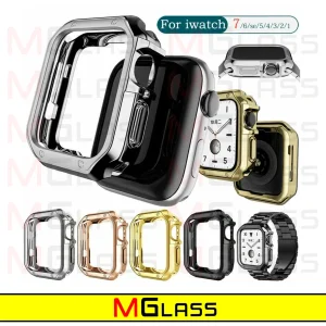 کاور ام‌گلس مدل MG LUX مناسب برای اپل واچ Series 7 45mm / Series 8 45mm / Series 9 45mm