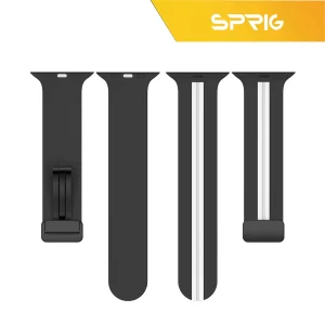 بند اسپریگ مدل New Version Sic Dual color مناسب برای اپل واچ 42 / 44 / 45 / 49 میلی متر