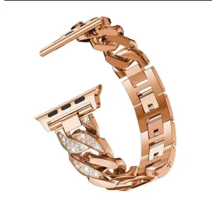 بند اپیکوی مدل Cartier Jewel Loop مناسب برای اپل واچ سری 1/2/3/4/5/6/7/8/SE سایز 38/40/41 میلی متری