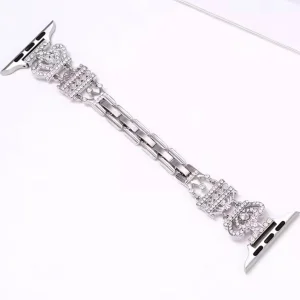 بند آکوآرا مدل Diamond Queen مناسب برای اپل واچ 42 میلیمتری سری 10/11