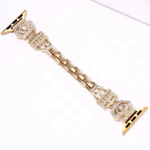 بند آکوآرا مدل Diamond Queen مناسب برای اپل واچ 42 میلیمتری سری 10/11