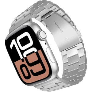 بند اپیکوی مدل Metallic مناسب برای اپل واچ سری 1/2/3/4/5/6/7/8/9/SE/Ultra سایز 42/44/45/49 میلی متری