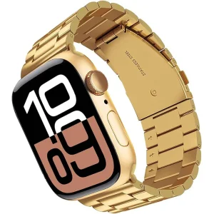 بند اپیکوی مدل Metallic مناسب برای اپل واچ سری 1/2/3/4/5/6/7/8/9/SE/Ultra سایز 42/44/45/49 میلی متری