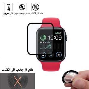 محافظ صفحه نمایش نانو شهر گلس مدل PMSR مناسب برای اپل واچ Series 5 40mm