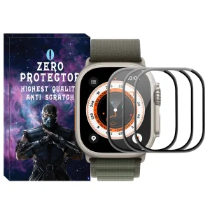 محافظ صفحه نمایش نانو زیرو مدل PMA-ZR مناسب برای اپل واچ Ultra / Ultra 2 49mm بسته سه عددی
